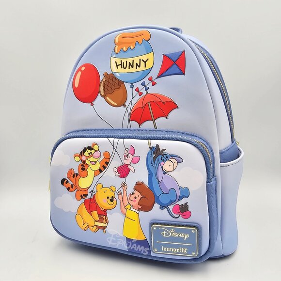 Loungefly Disney Winnie the Pooh Balloon Group Portrait Mini Backpack main image 6